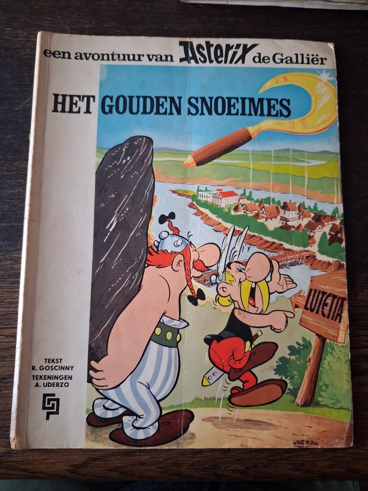 Asterix de Galliër - Het Gouden Snoeimes (1970), Ophalen of Verzenden