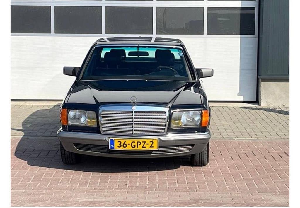 Mercedes-Benz S-Klasse 2.7 280 SE AUT 1983 Blauw, foto 2
