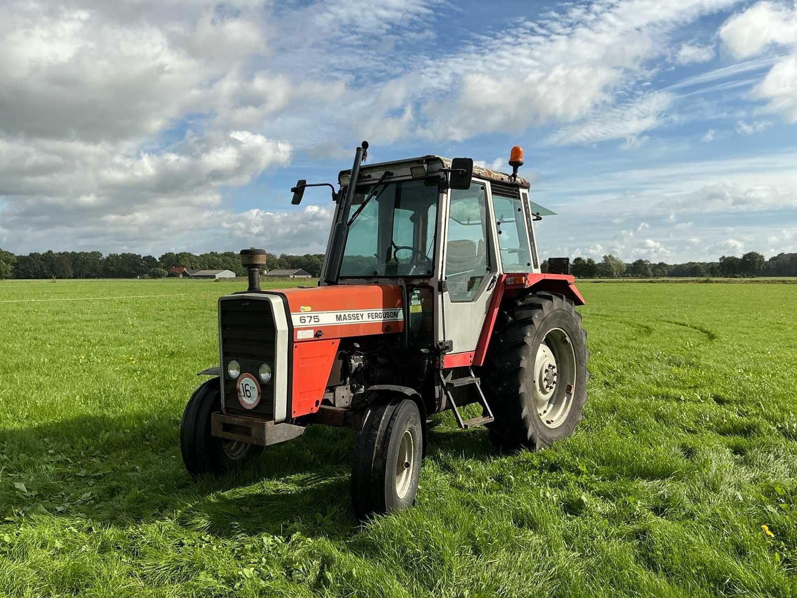 1983 Massey Ferguson 675 Tweewielaangedreven landbouwtractor, Zakelijke goederen, Gebruikt, Massey Ferguson