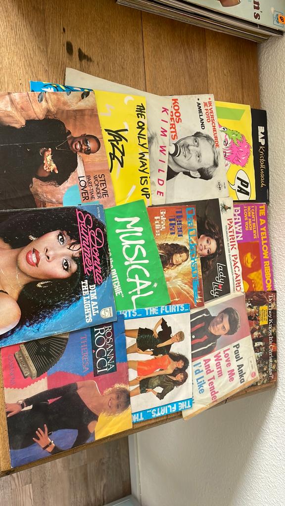 58 singles, 7 inch, Single, Ophalen of Verzenden, Zo goed als nieuw