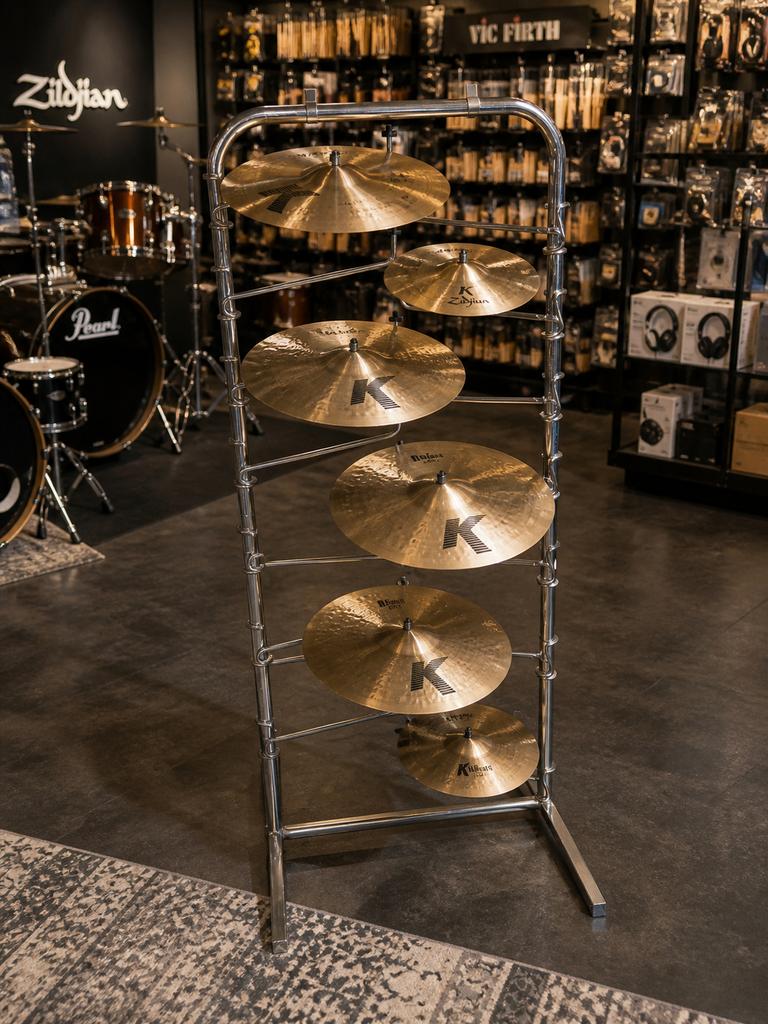 CYMBAL STANDAARD DISPLAY BOOM STAND CYMBALTREE, Ophalen, Zo goed als nieuw