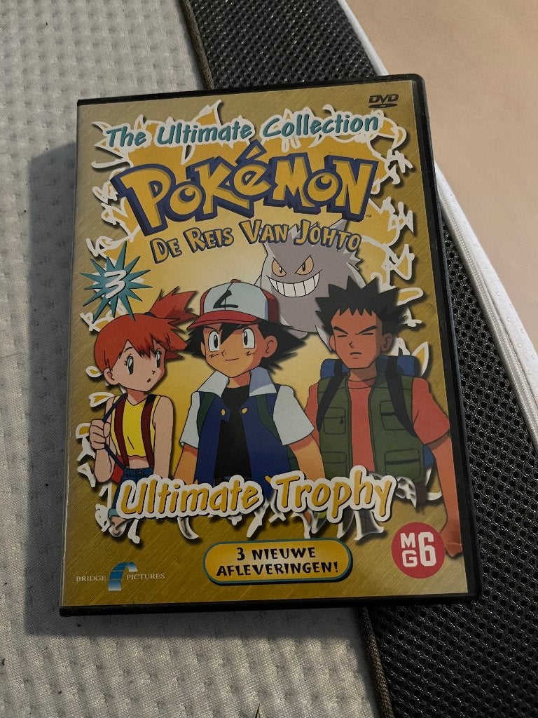 DVD Pokémon - De reis van Johto, Vanaf 6 jaar, Ophalen of Verzenden, Zo goed als nieuw