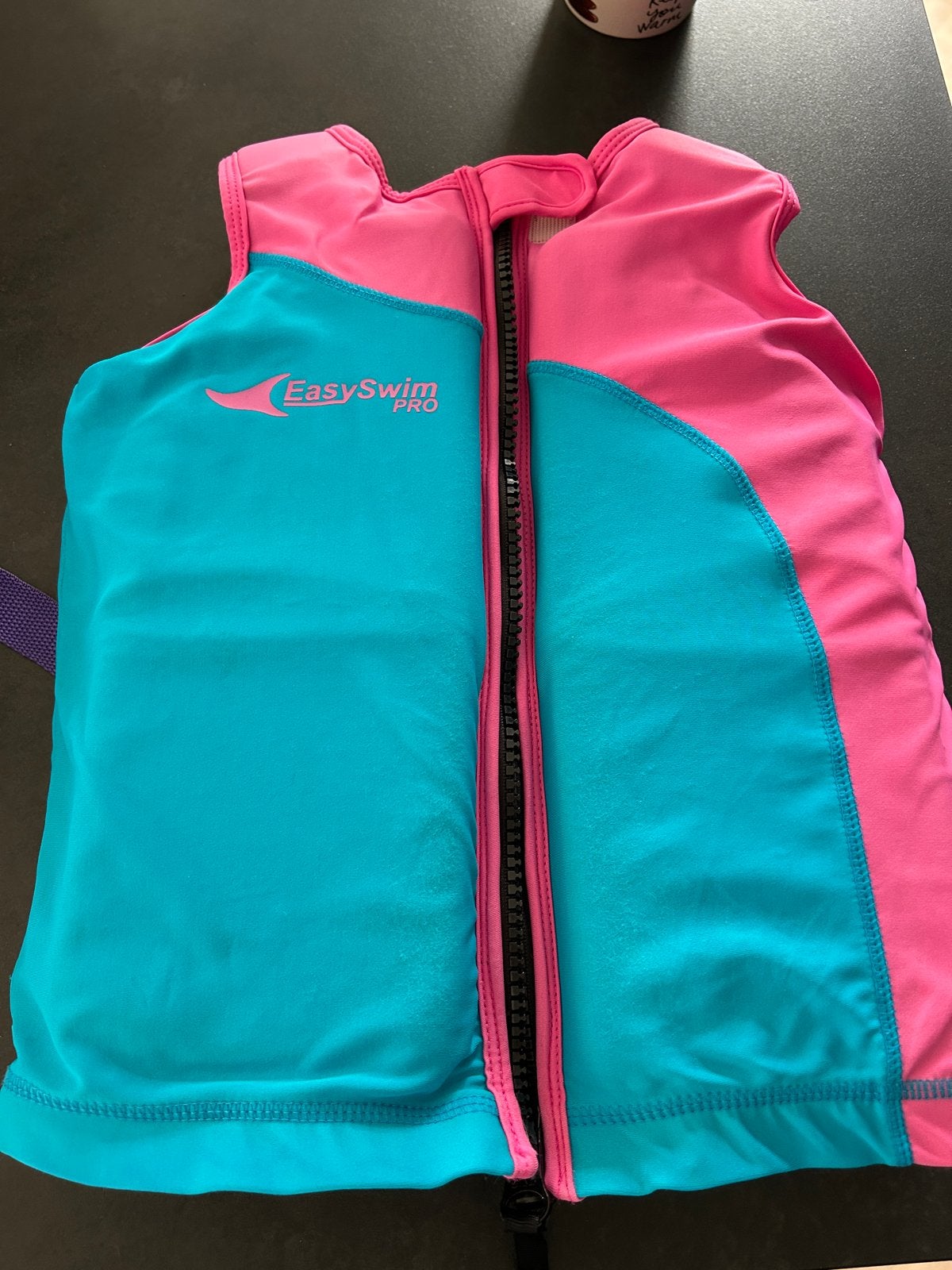 EasySwim Pro Zwemvest - Roze/Blauw (6-8 jaar), Gebruikt, Meisje, Overige maten, Ophalen of Verzenden