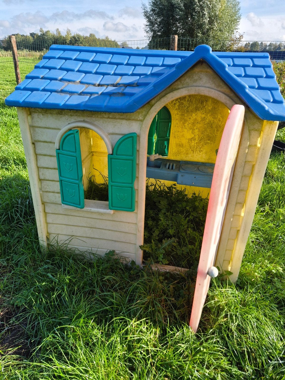 Gebruikt speelhuisje voor kinderen, Ophalen, Gebruikt, Kunststof