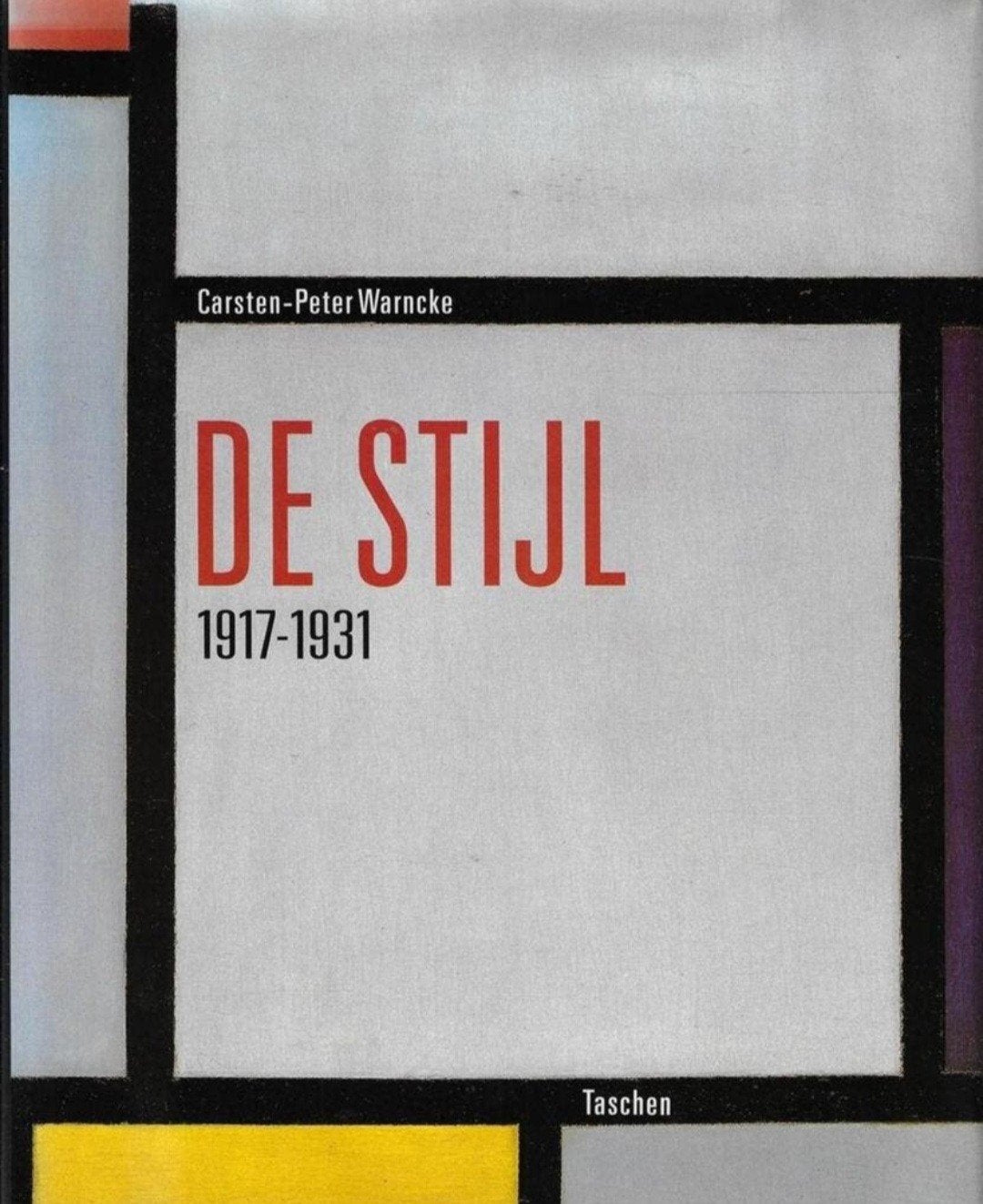 DE STIJL 1917-1931 Taschen groot formaat Nederlands, Verzenden, Zo goed als nieuw