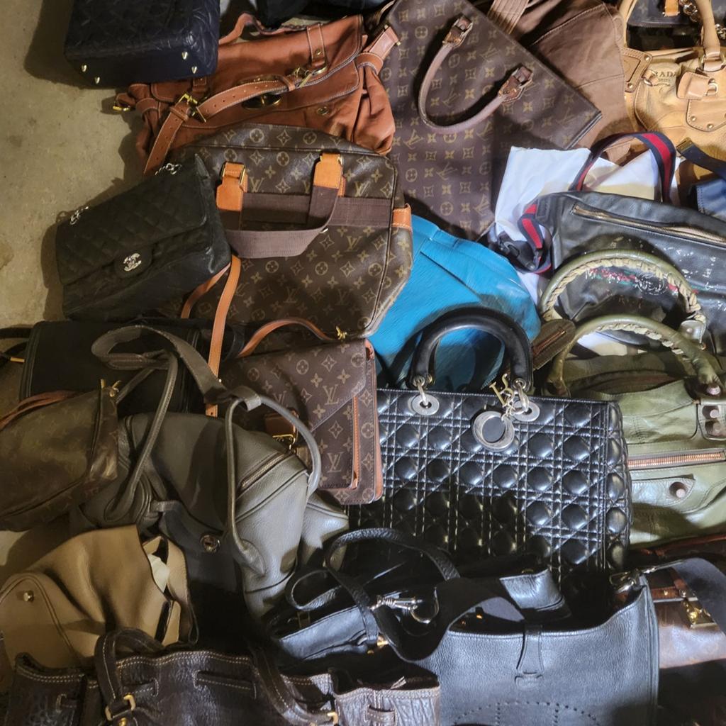Partij damestas, portemonnee., Ophalen of Verzenden, Gebruikt, Overige kleuren, Handtas