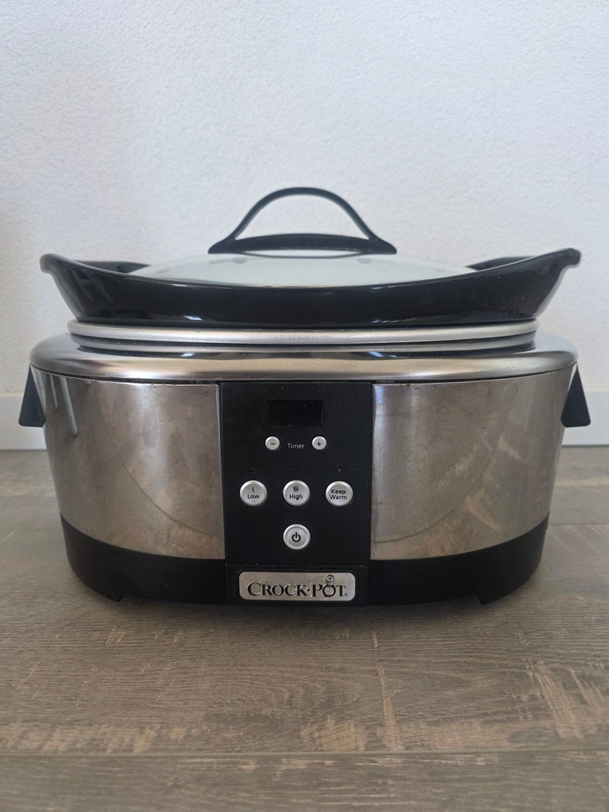 Crock-Pot SCCPBPP605-060 Slowcooker 5.7 liter, Ophalen, Timer, Zo goed als nieuw