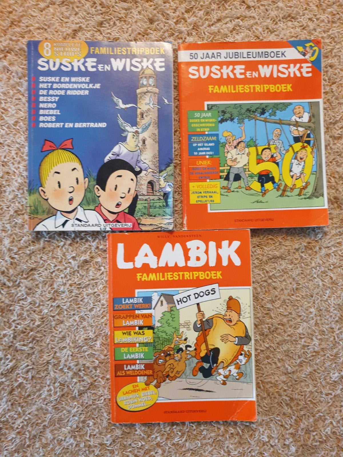 Suske en Wiske en Lambik Familiestripboeken, Ophalen of Verzenden