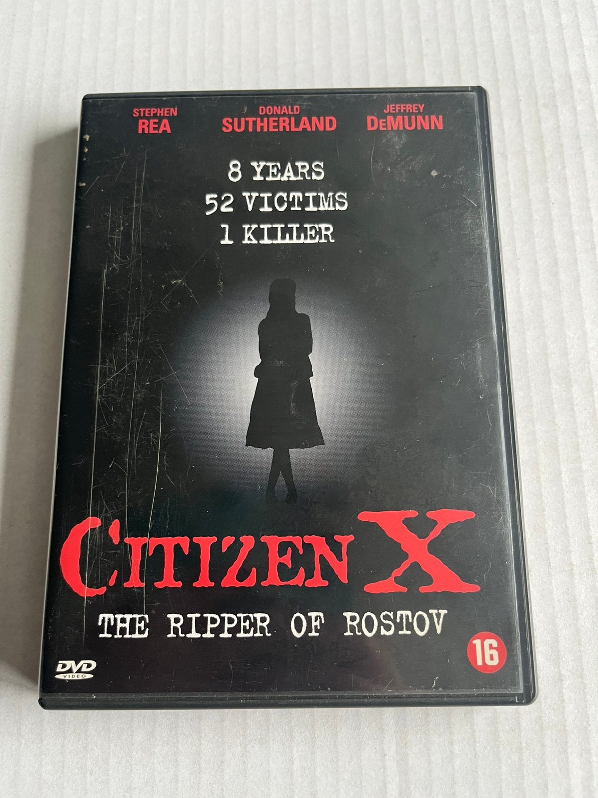 Citizen X: The Ripper of Rostov DVD, Vanaf 16 jaar, Ophalen of Verzenden, Gebruikt, Detective en Krimi
