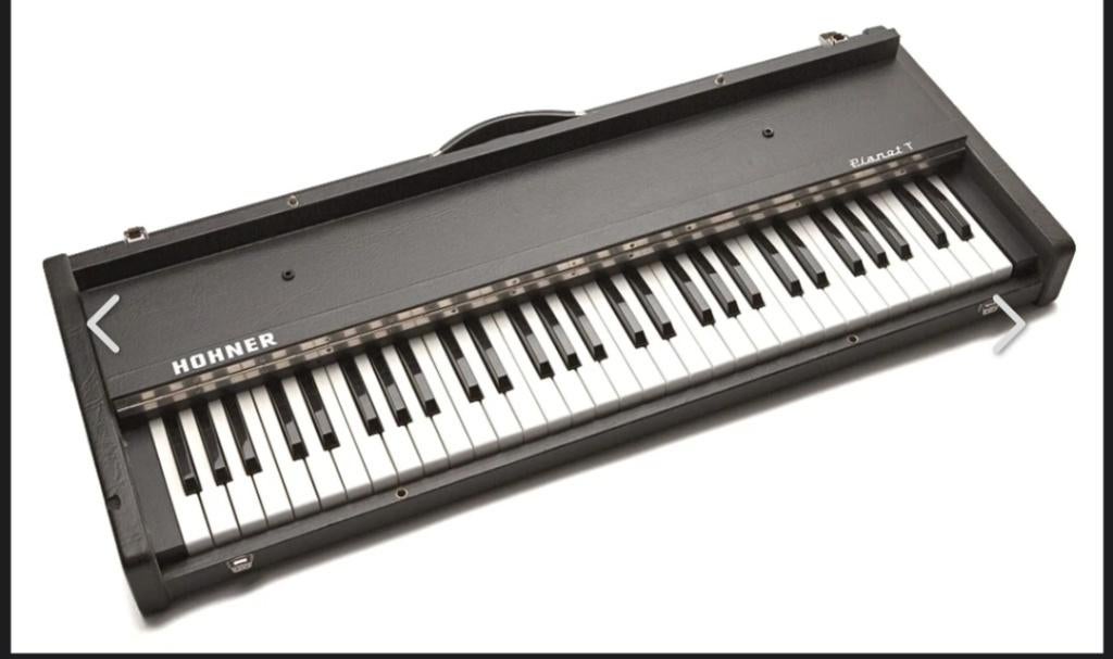 Vintage Pianet Hohner jaren 70, Ophalen, Gebruikt, Zwart, Piano