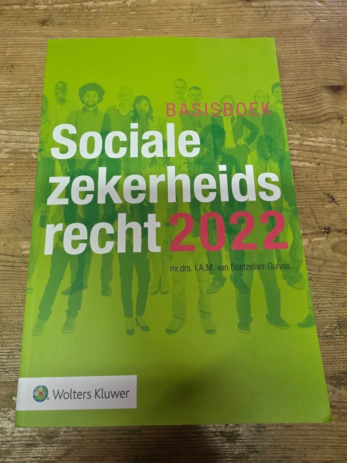 Basisboek Socialezekerheidsrecht 2022, Ophalen of Verzenden, Gelezen, WO