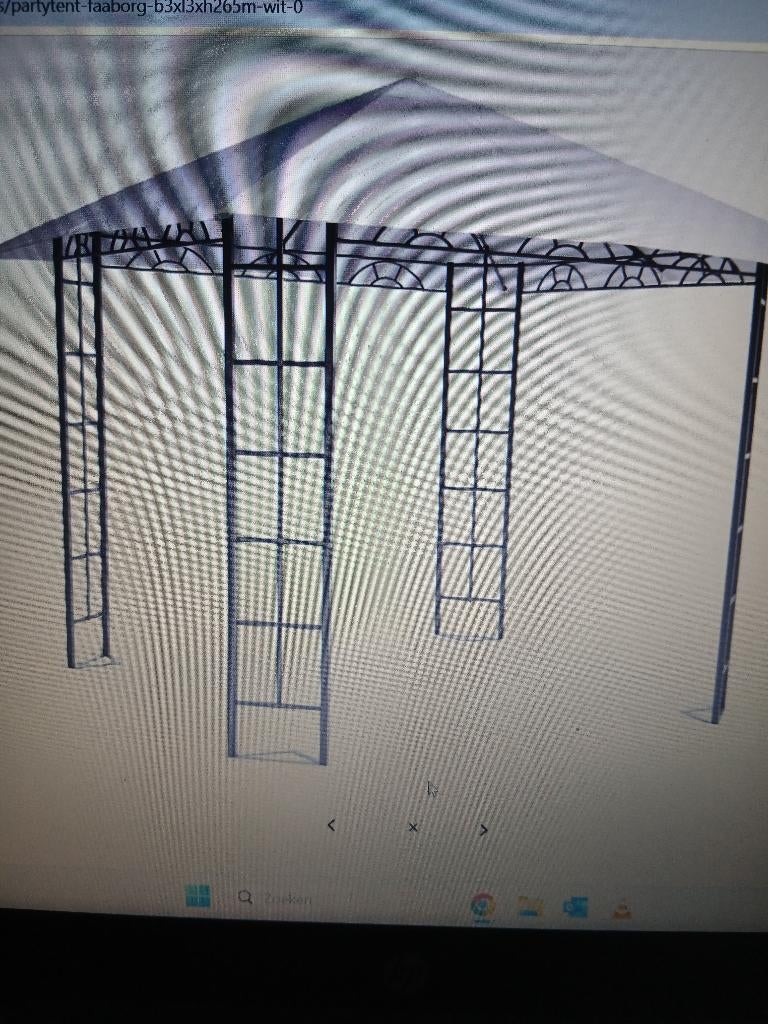 te koop luxe party tent., Tuin en Terras, Ophalen, Gebruikt, Partytent, Minder dan 4 meter