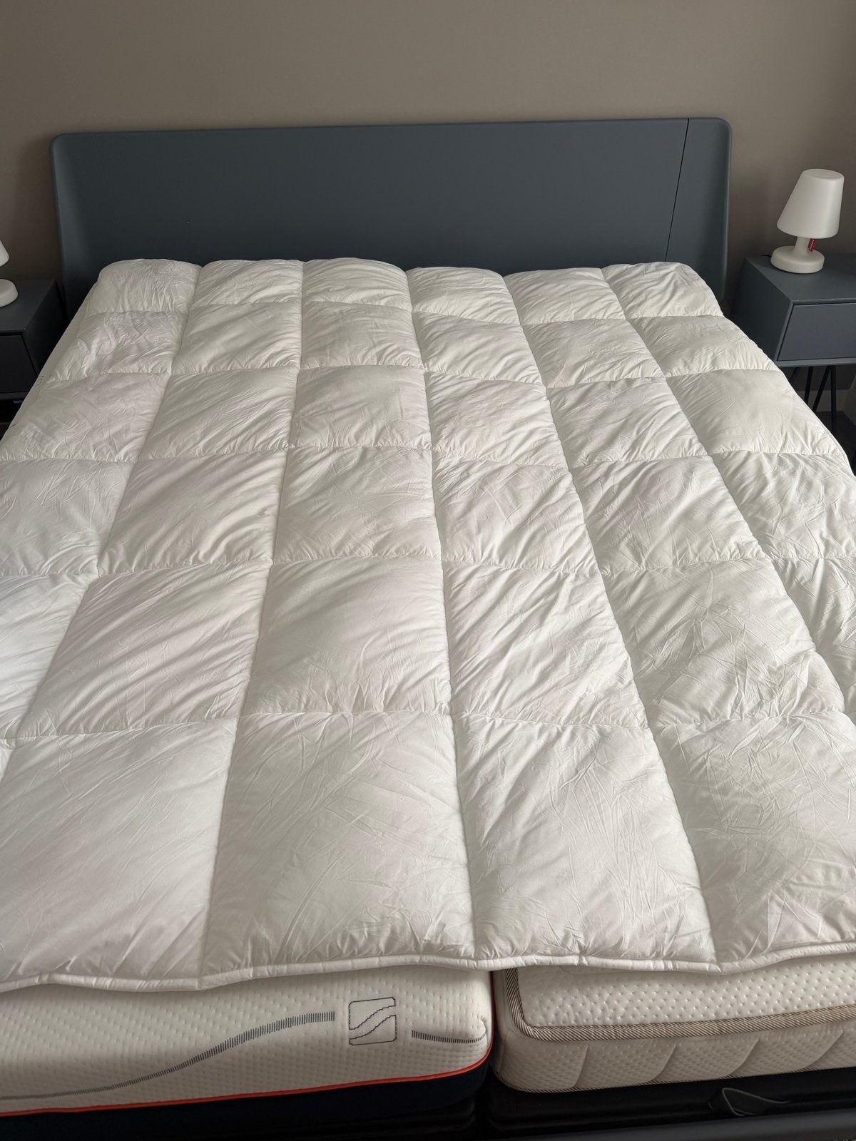 Valk at Home topper 2cm 180x200, Ophalen, Tweepersoons, Zo goed als nieuw, 180 cm