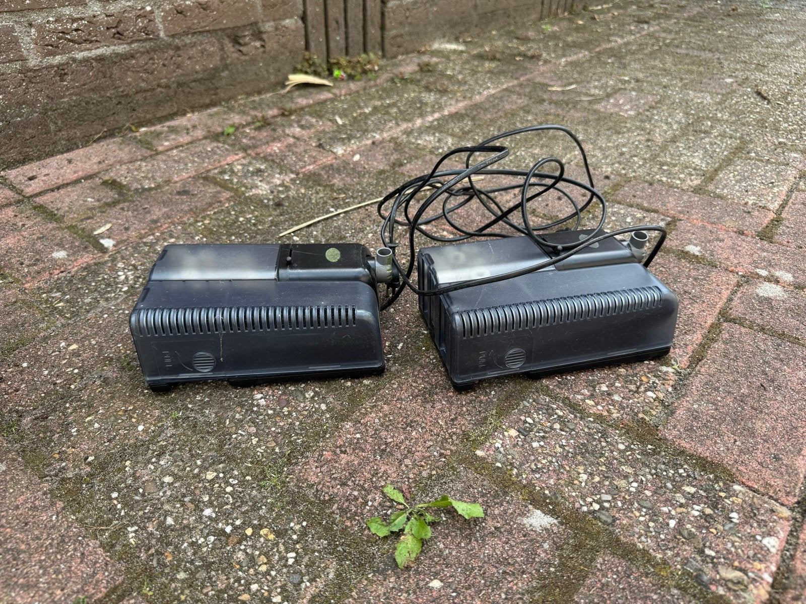 Pomp voor een aquarium of schildpadbak, Ophalen