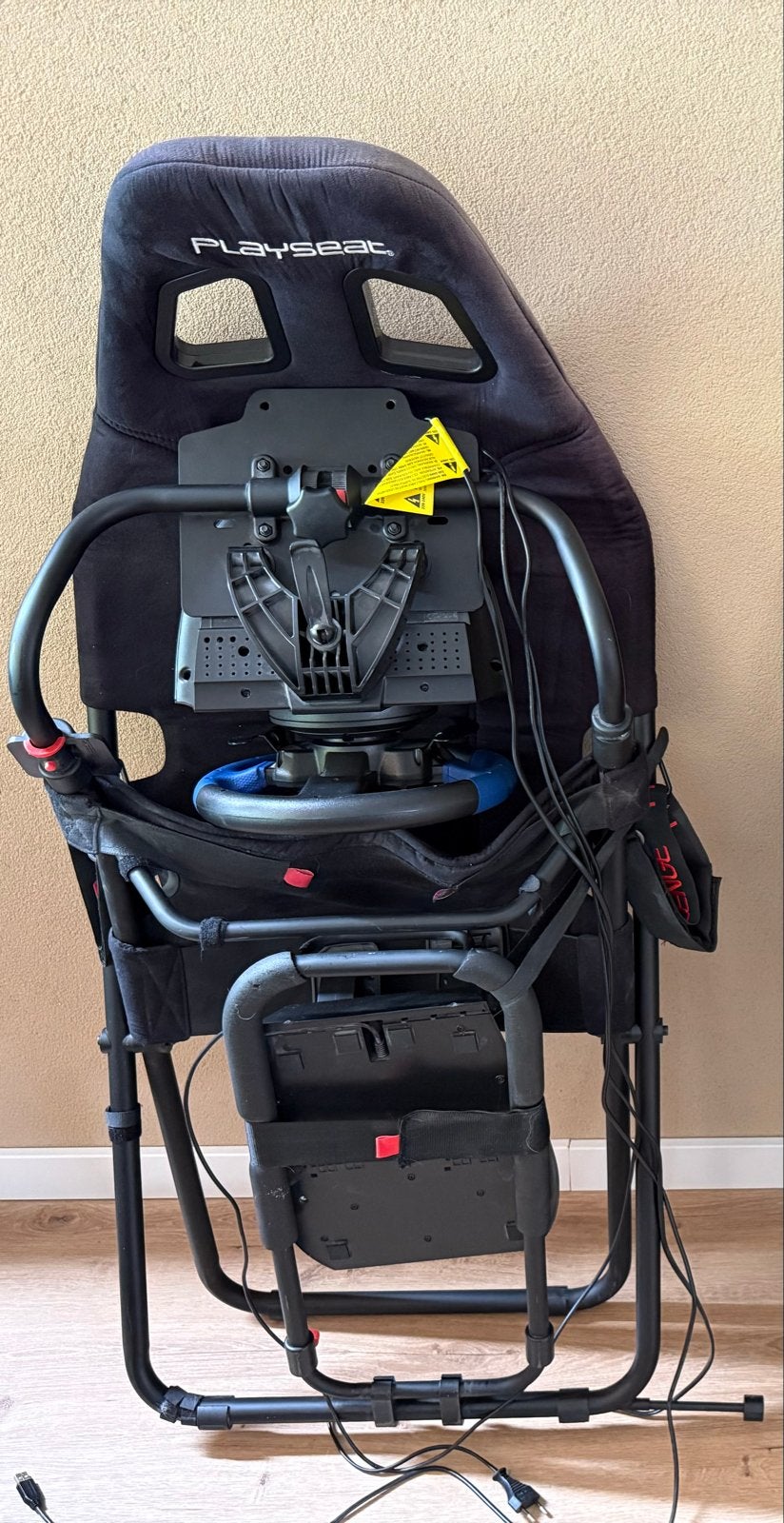 Playseat Challenge met Thrustmaster T150 stuur en pedalen, Spelcomputers en Games, Ophalen, Gebruikt, Playseat of Racestoel, PlayStation 3