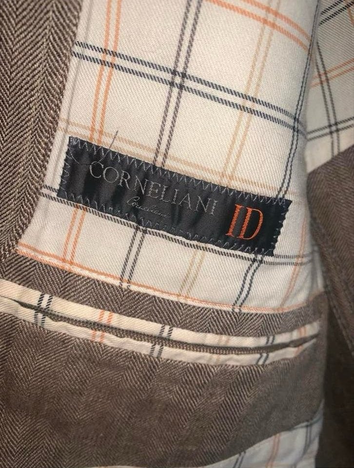 Corneliani ID Linnen Jasje Maat 54 nieuw, Kleding | Heren, Kostuums en Colberts, Ophalen of Verzenden, Zo goed als nieuw, Maat 52/54 (L)