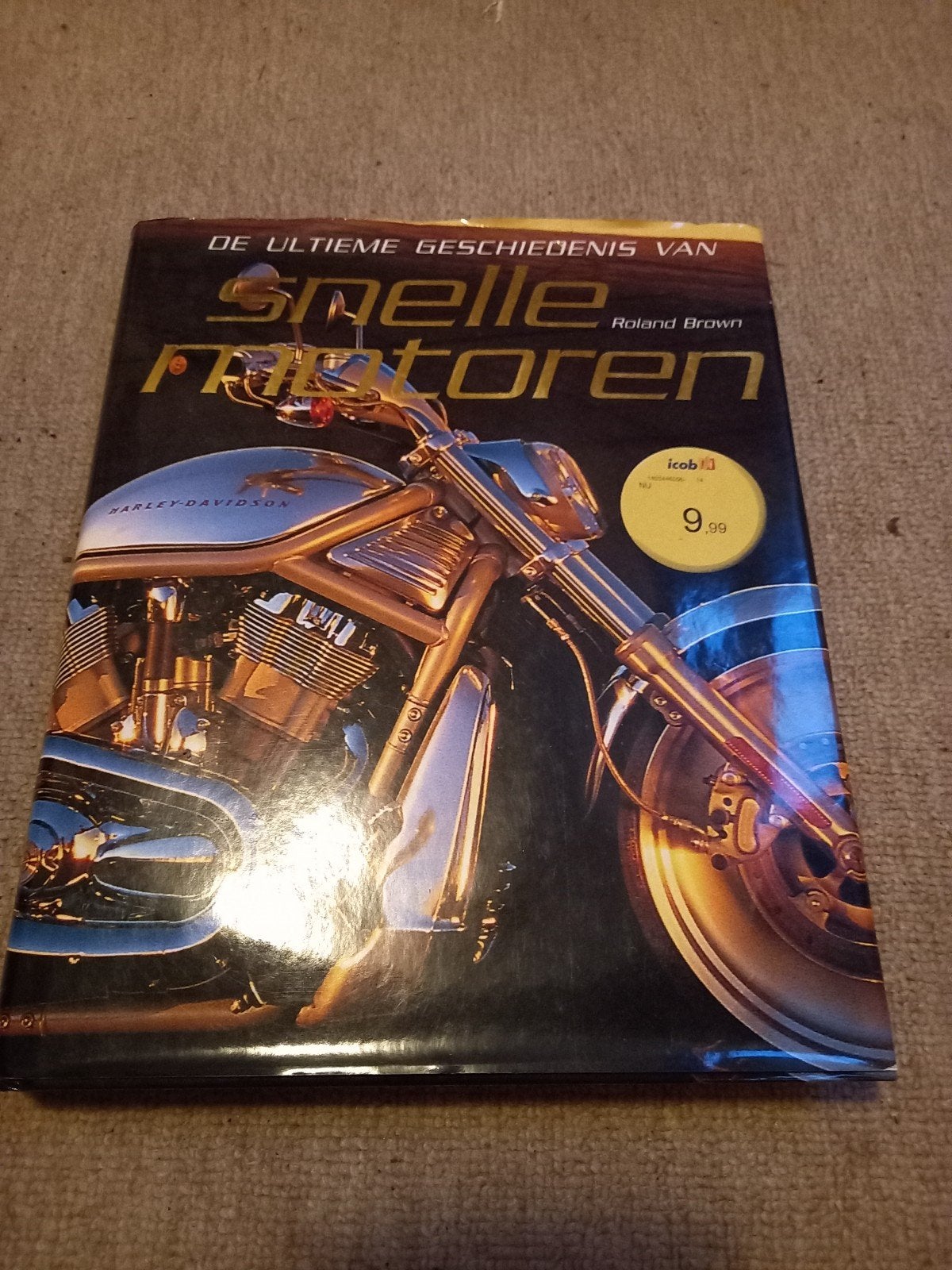 Boek: De Ultieme Geschiedenis van Snelle Motoren, Ophalen of Verzenden