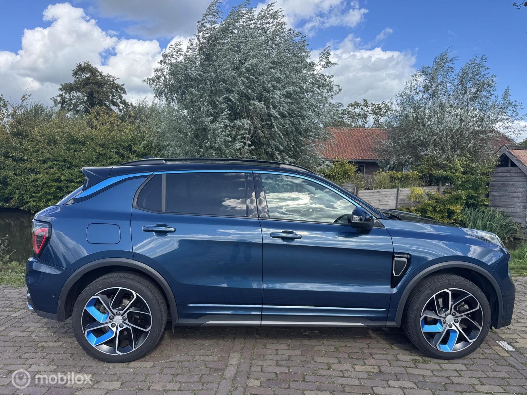 Lynk & Co 01 1.5 Phev | Pano | Trekhaak | Stoelv. | Memory, Auto's, Euro 6, Met garantie (alle), Blauw, Plug-in hybride