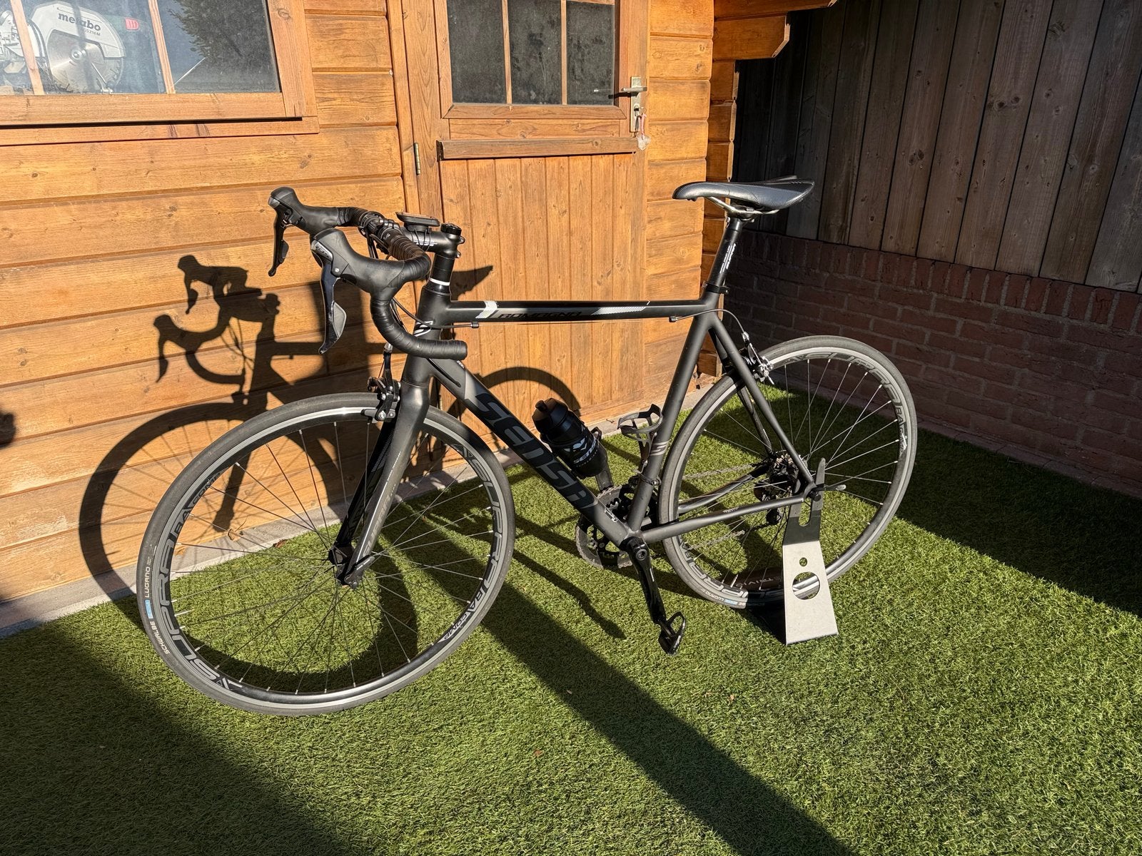 Sensa Romagna racefiets - Shimano 105 - ultegra - Maat 56, 28 inch, Gebruikt, Velgrem, Meer dan 20 versnellingen