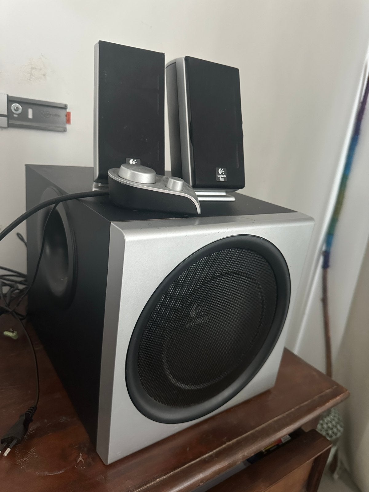 Logitech Z-2300 2.1 THX Speakerset, Computers en Software, Pc speakers, Ophalen, Gebruikt, Audiokanaal 2.1