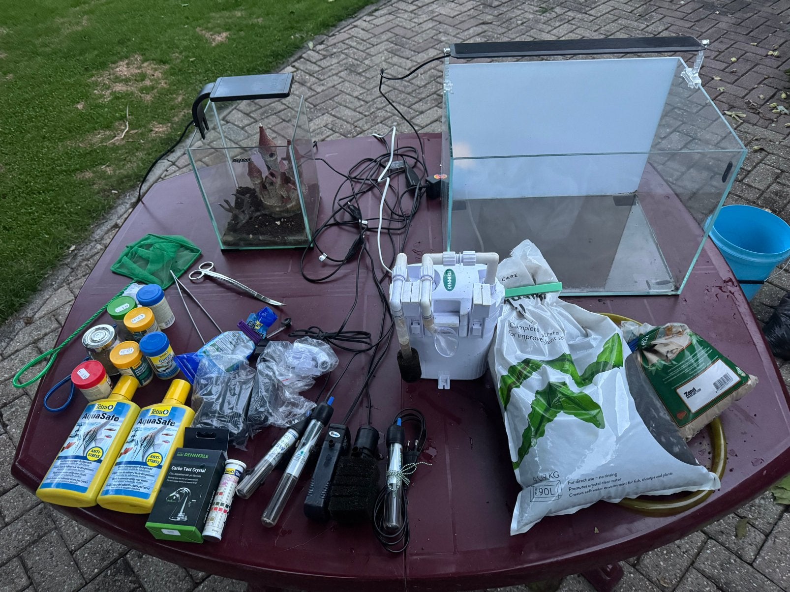 Aquarium met alle toebehoren!, Ophalen of Verzenden