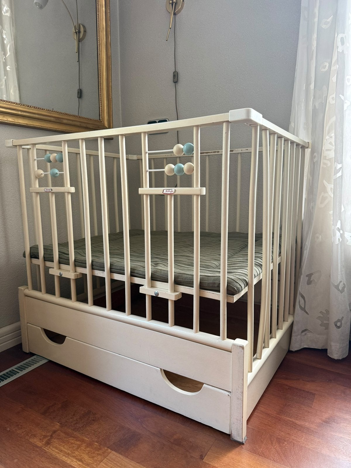 Kibofa box wit 100x80 incl. lade, Ophalen, Gebruikt, Rechthoekig, Lade