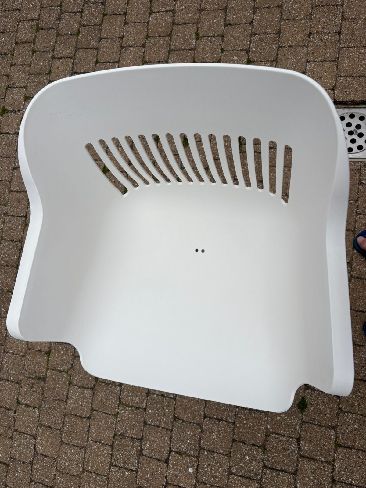 Hartman Jill Rondo Wit 78 CM, Tuin en Terras, Tuinstoelen, Ophalen, Kunststof