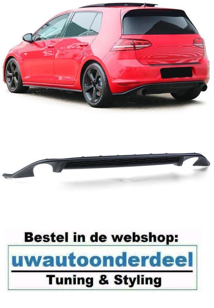 Sport Diffuser Glans Zwart Styling Geschitk Voor VW Golf 7 G