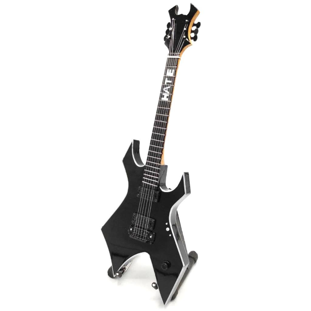 Slipknot Mick Thomson miniatuur gitaar van hout mini guitar