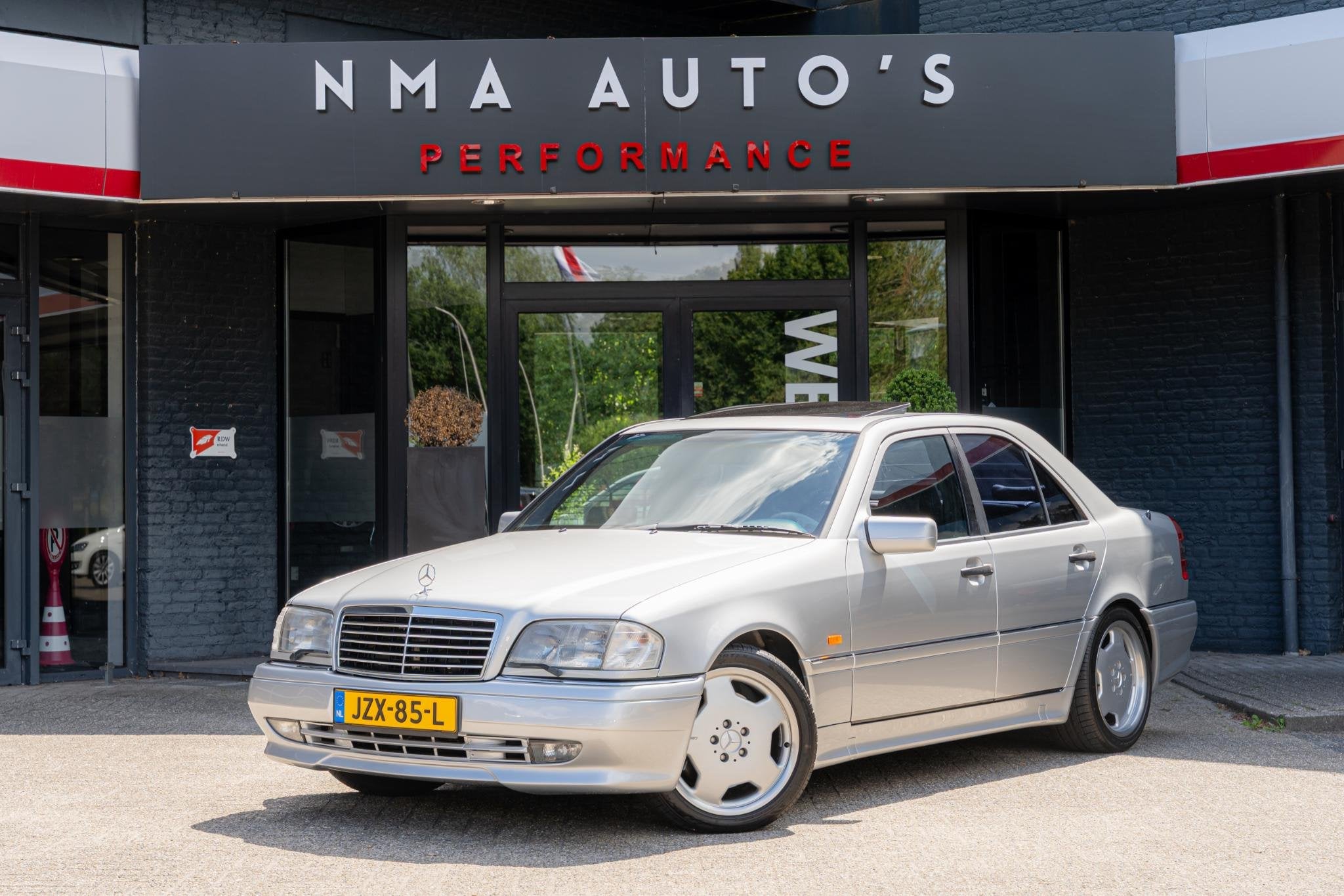 Mercedes-Benz C-klasse AMG 36 74.100KM/FULL OPTION/280PK/MON, Automaat, Achterwielaandrijving, Gebruikt, Leder