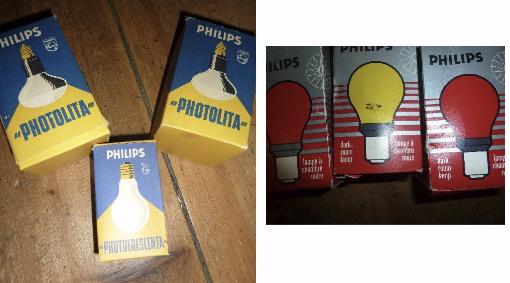 doka 3x photolita 250W 1x photocrescenta 75W NOS, Ophalen of Verzenden, Nieuw