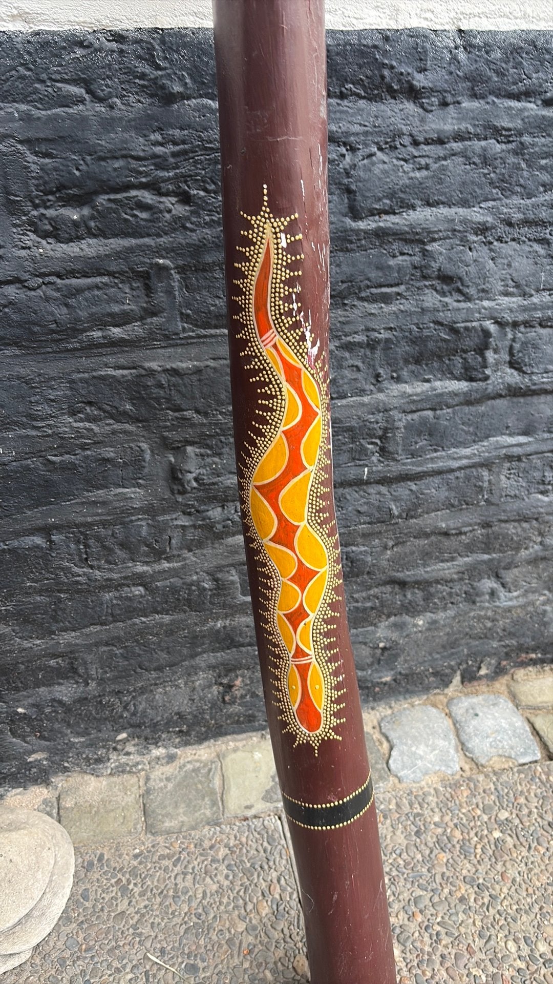 Orgineel didgeridoo, Ophalen, Gebruikt
