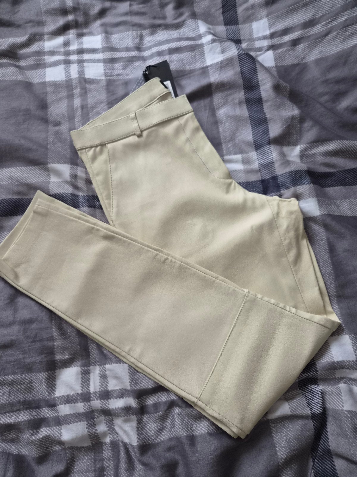 Ibana Leren Broek Tiffany, Nieuw, Ophalen of Verzenden, Maat 36 (S), Lang