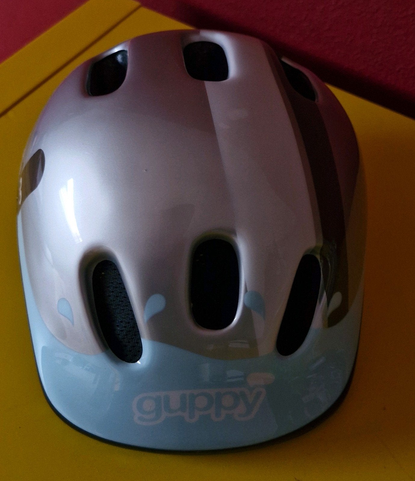 Polisport kinderhelm guppy xxs, Ophalen of Verzenden, Zo goed als nieuw, XXS, Jongen of Meisje