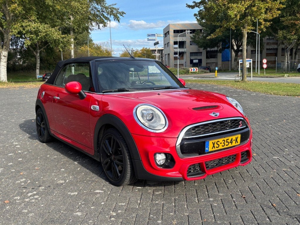 Mini COOPER S Cabrio 2.0 S /2018 / Chili / JCW Pakket / Leer, Auto's, Mini, Voorwielaandrijving, 1998 cc, Gebruikt, Euro 6