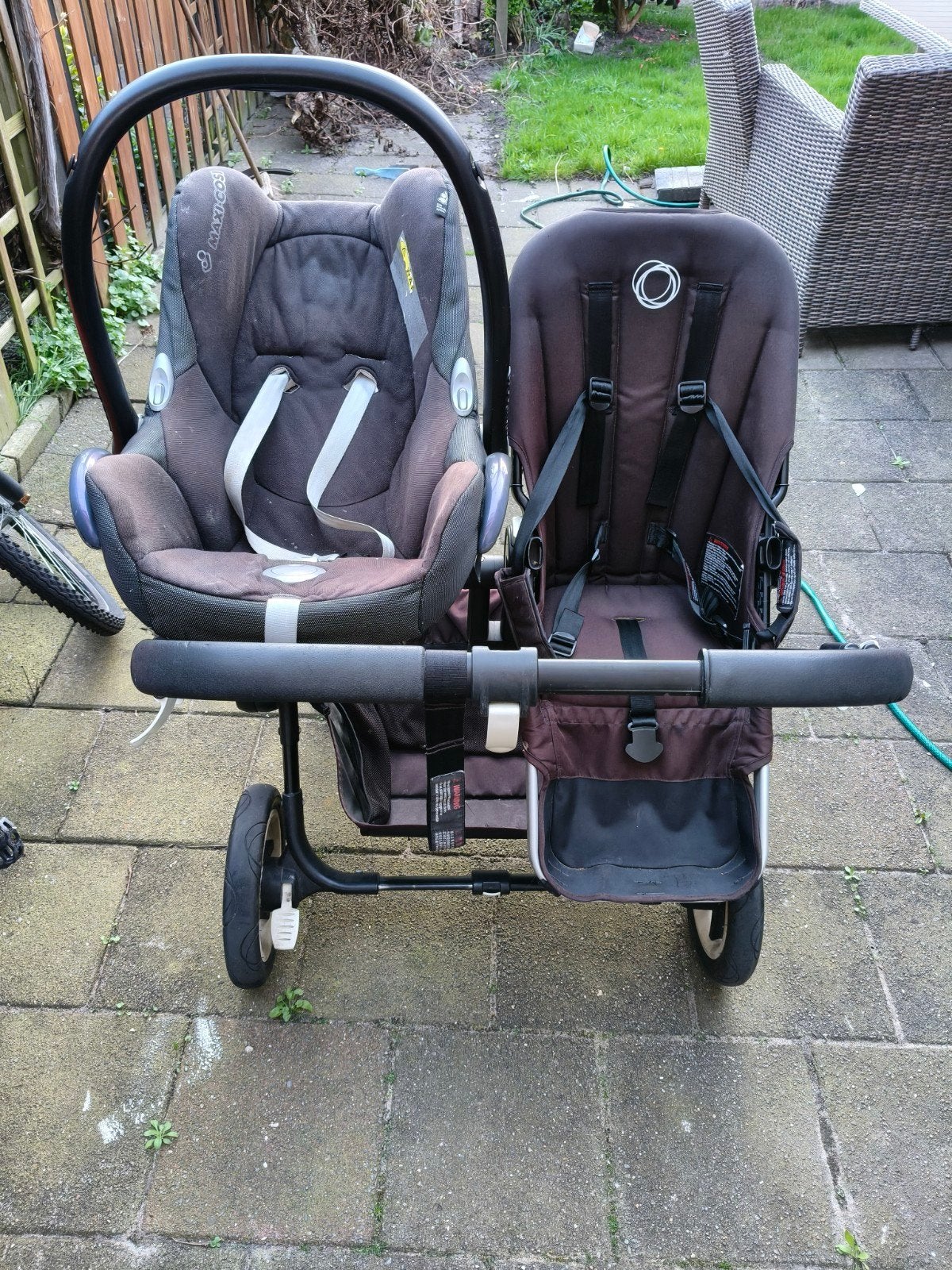 mooi bugaboo donkey duo, Ophalen, Gebruikt, Kinderwagen of Buggy