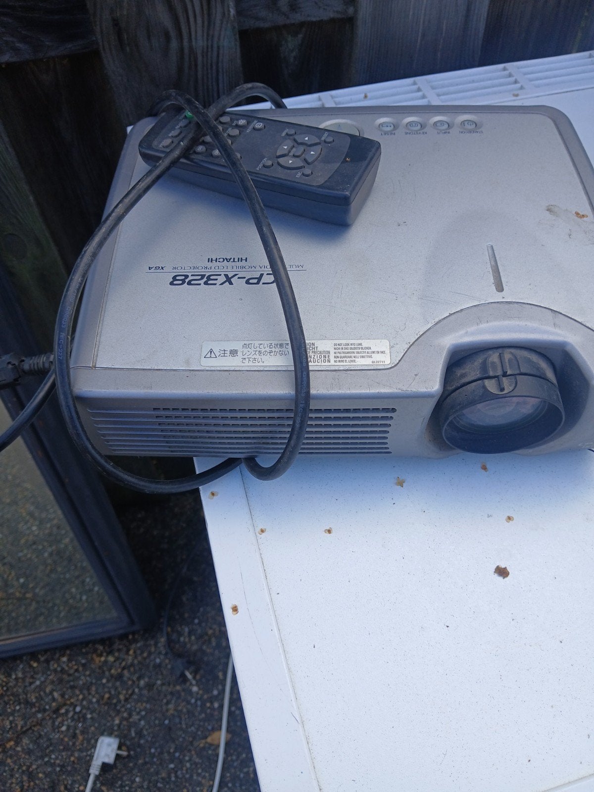 beamer, Audio, Tv en Foto, Ophalen, Gebruikt, Overige resoluties, Hitachi