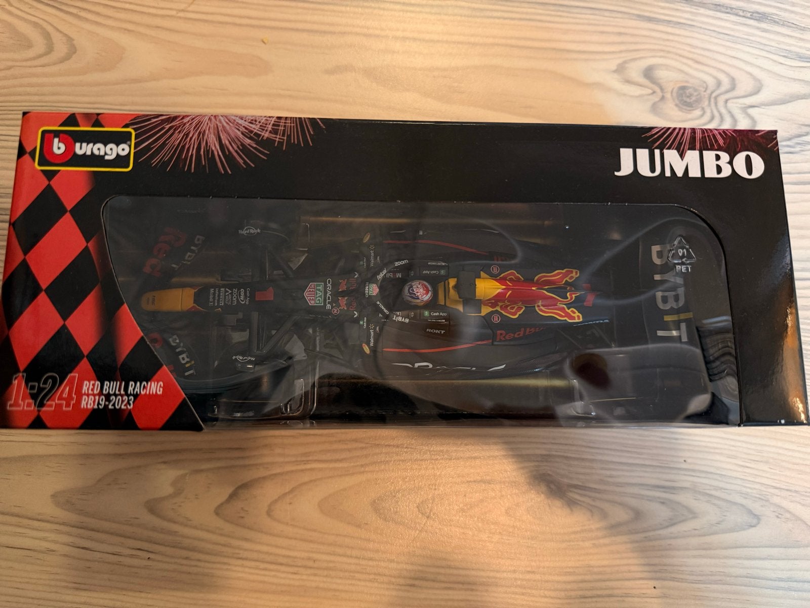 Bburago Red Bull Racing RB19-2023 Max Verstappen 1:24, Hobby en Vrije tijd, Modelauto's | 1:24, Ophalen of Verzenden, Nieuw, Auto