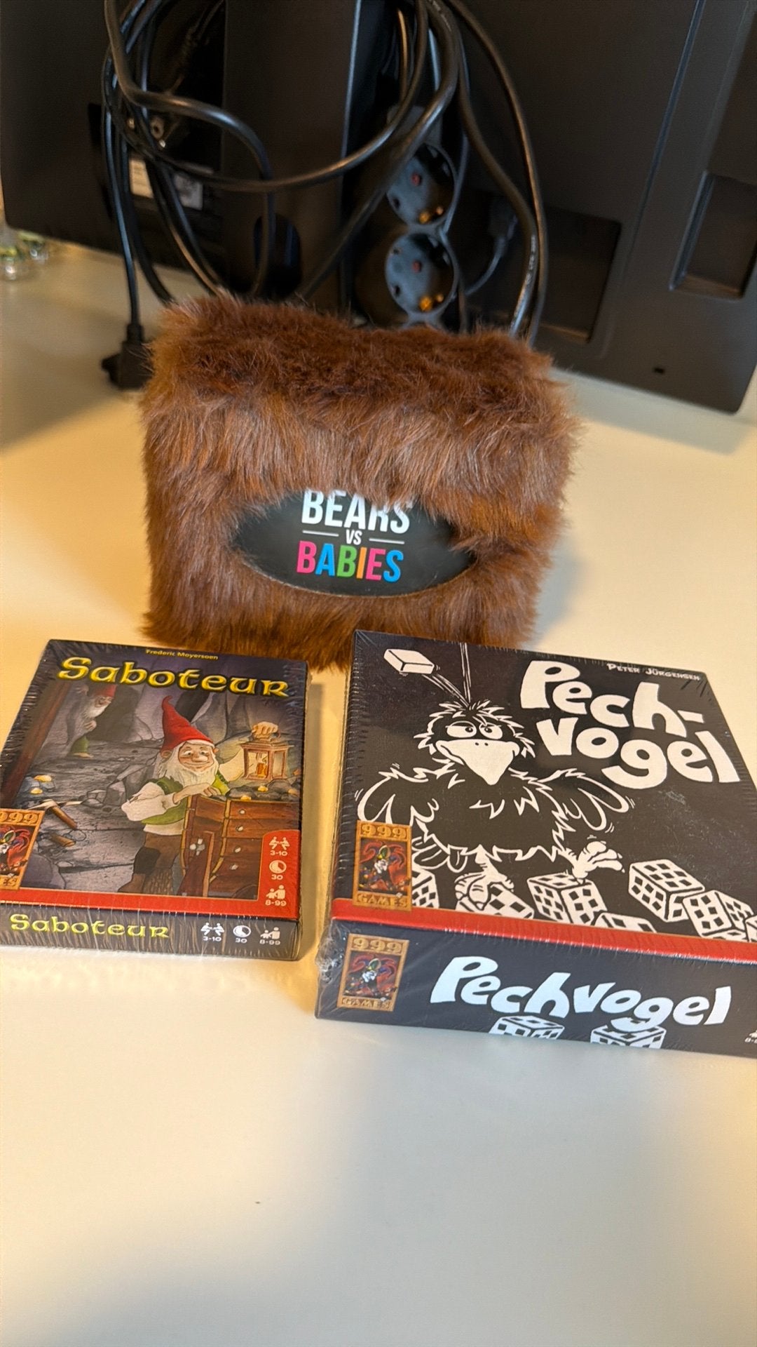 Diverse spelletjes - Pechvogels, Saboteur en Bears vs Babies, Drie of vier spelers, Ophalen of Verzenden, Nieuw
