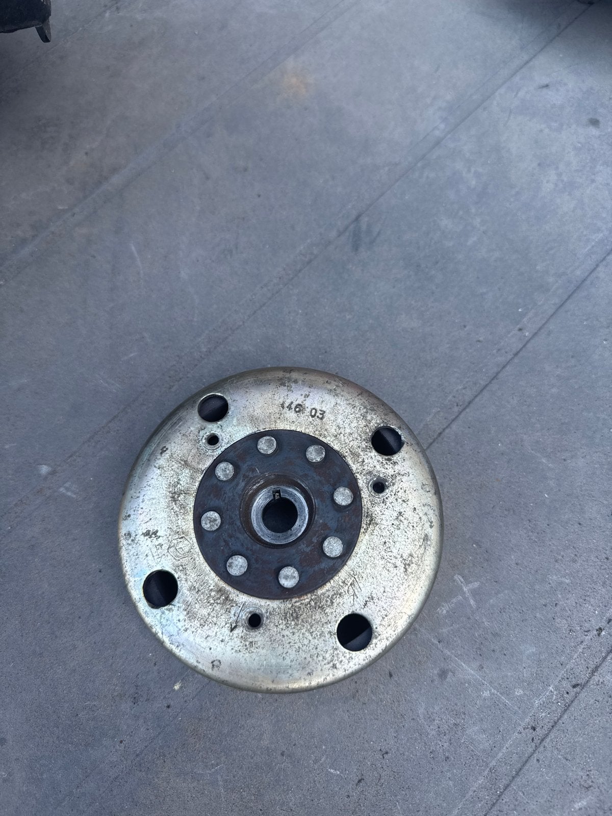 Vliegwiel Piaggio 50/70cc, Ophalen of Verzenden, Gebruikt, Overige typen, Piaggio