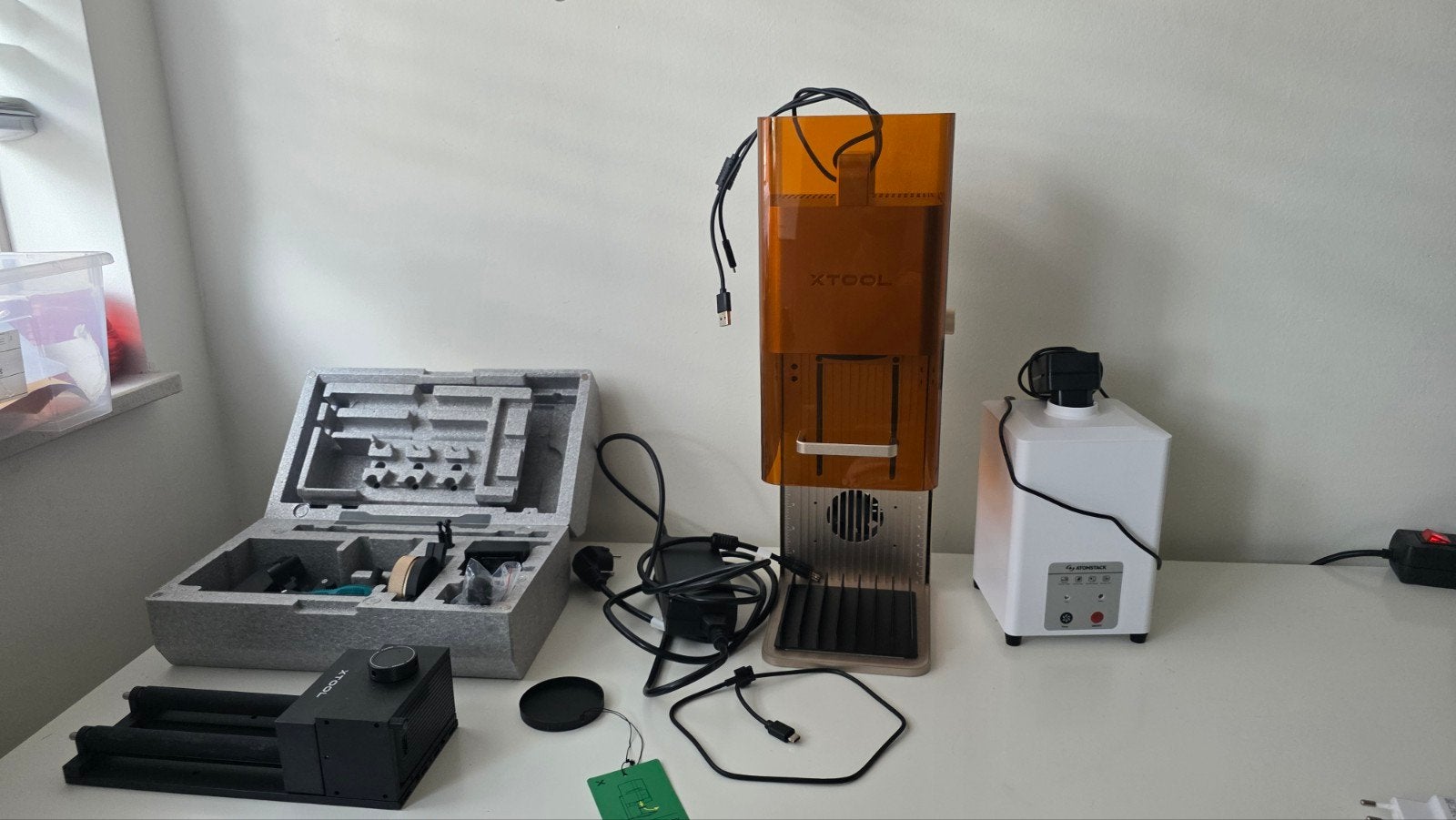 XTool F2 Laser Engraver, Ophalen, Zo goed als nieuw, Gereedschap of Toebehoren
