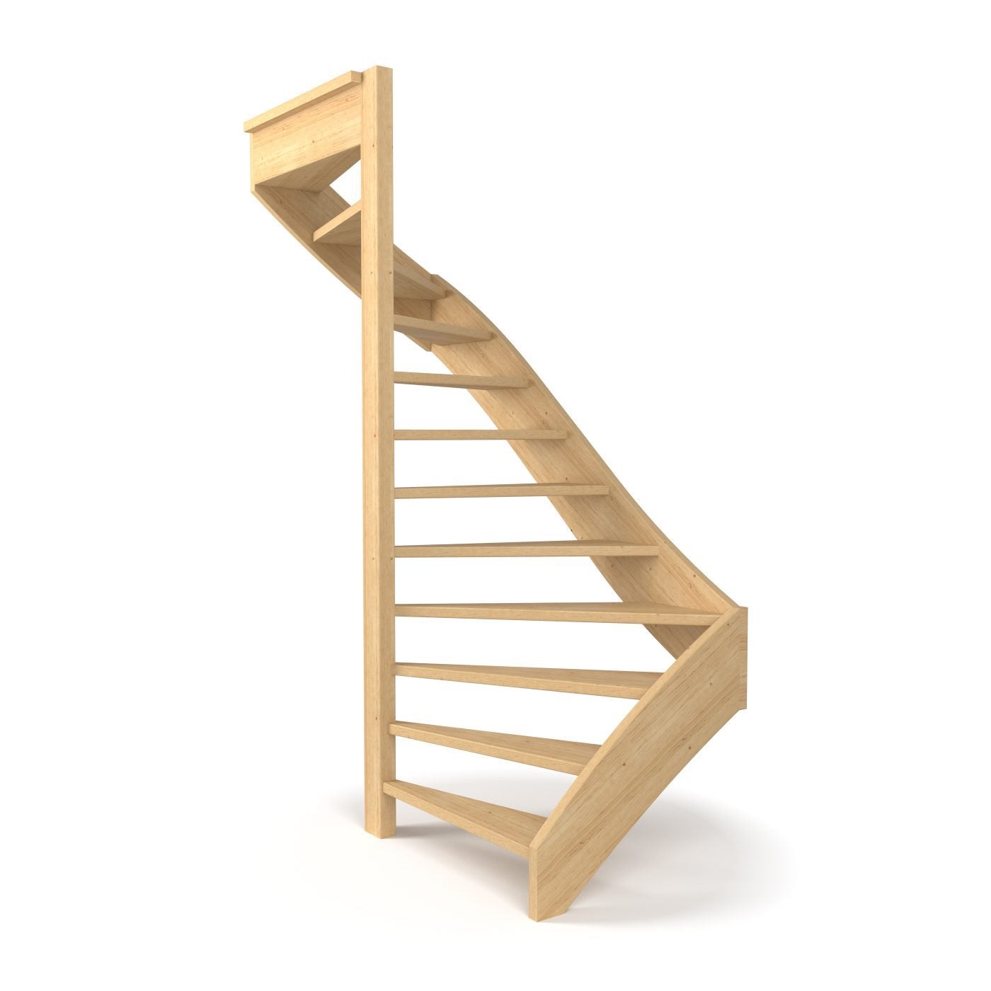 Vaste houten zoldertrap plaatsen, Doe-het-zelf en Verbouw, Ophalen, Nieuw, Trap, 2 tot 4 meter