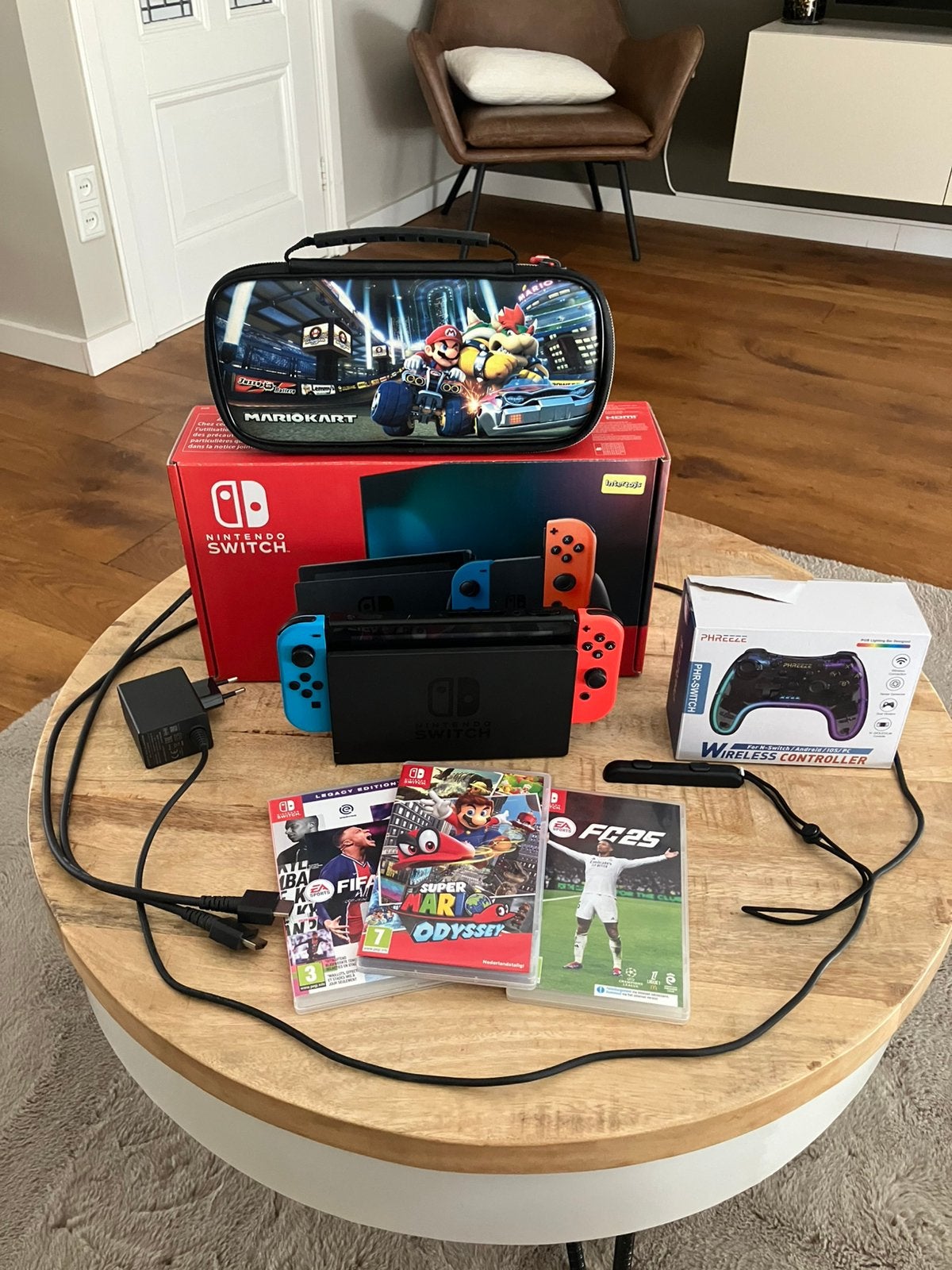 Nintendo Switch pakket, Ophalen, Zo goed als nieuw, Met 1 controller, Switch Original