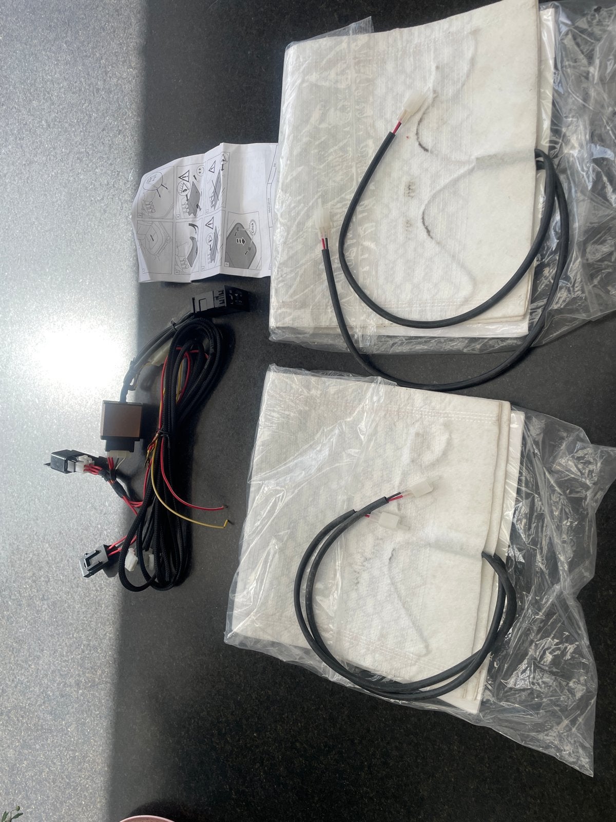 Universele Stoelverwarming Set 12V (2 stoelen), Ophalen of Verzenden, Nieuw
