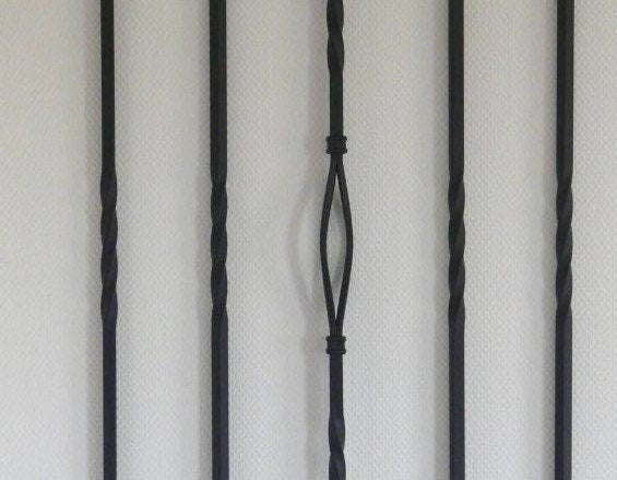 Sierspijlen T-04-1: div trapspijlen trap spijl hekje leuning, Zwart, Overige stijlen, Nieuw, Ophalen of Verzenden