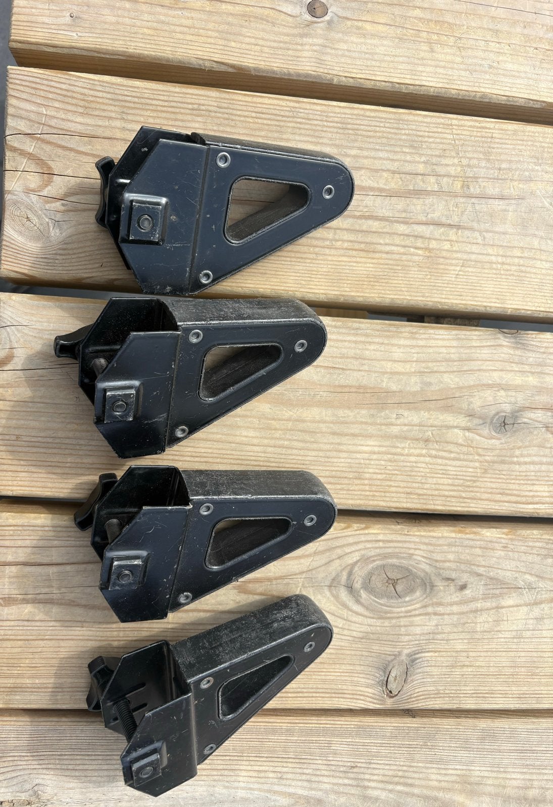 Thule Laddersteunen voor dakdragers (set van 4), Ophalen of Verzenden, Gebruikt