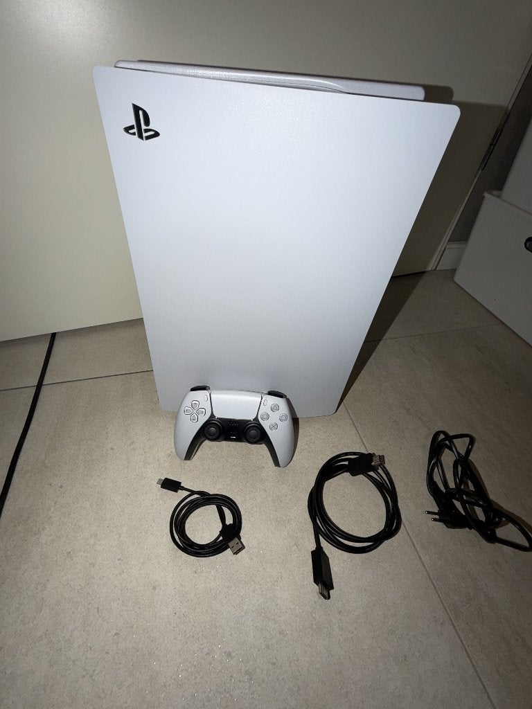Sony Playstation 5 Disc Editie met Controller, Ophalen of Verzenden, Zo goed als nieuw, Playstation 5