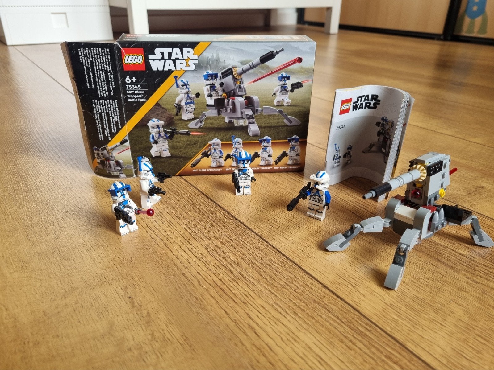 Lego 75345 STAR WARS 501st Clone Troopers Battle Pack, Ophalen, Zo goed als nieuw, Actiefiguurtje
