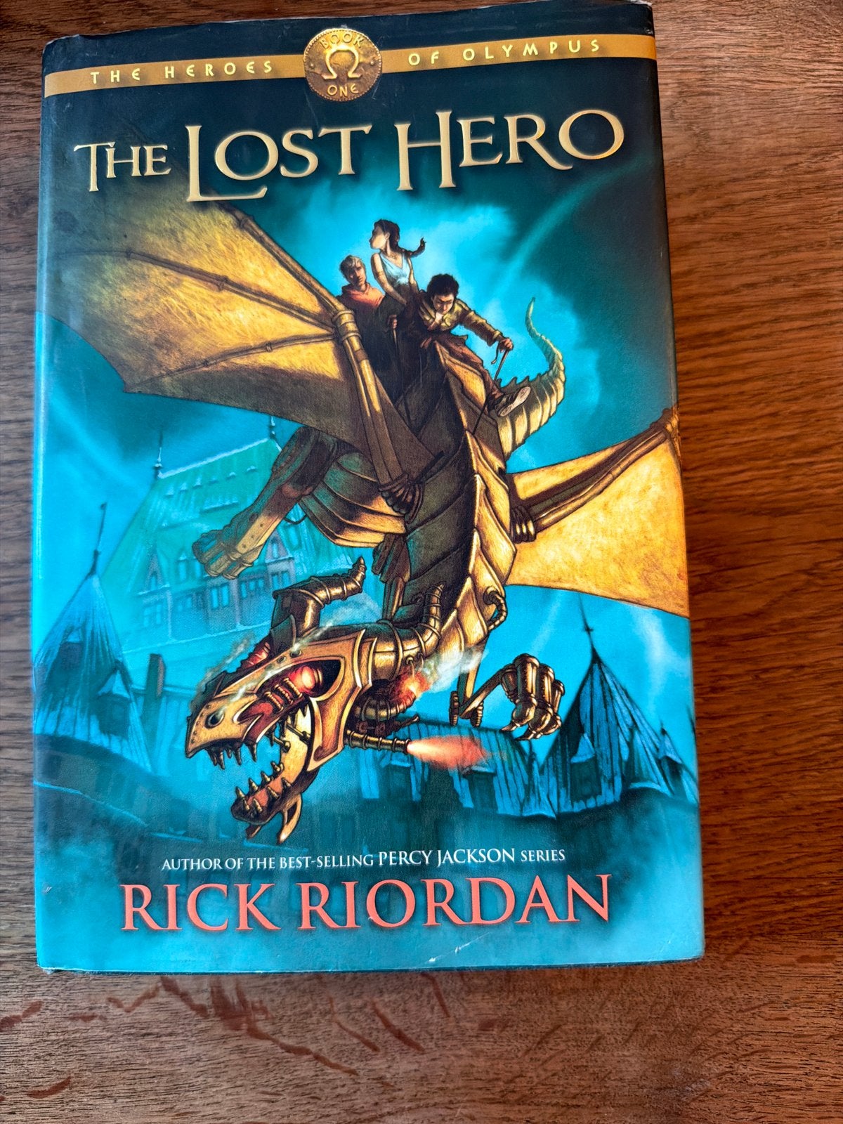 The Lost Hero - Rick Riordan (The Heroes of Olympus), Boeken, Ophalen, Gelezen, Fictie