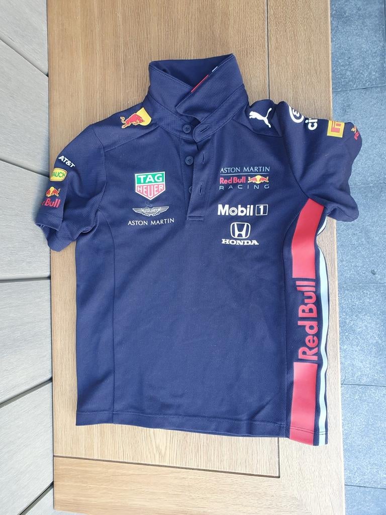 Red Bull Max Verstappen polo maat 116, Kinderen en Baby's, Kinderkleding | Maat 116, Jongen of Meisje, Puma, Ophalen of Verzenden